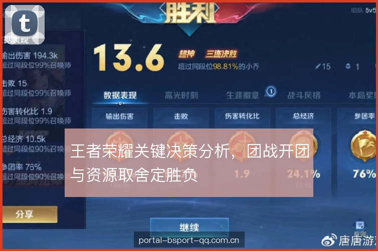 王者荣耀关键决策分析,团战开团与资源取舍定胜负 王者荣耀关键决策分析,团战开团与资源取舍定胜负